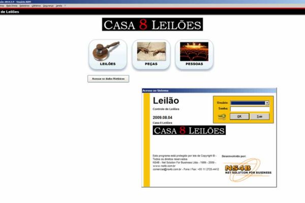 Controle de Leilões